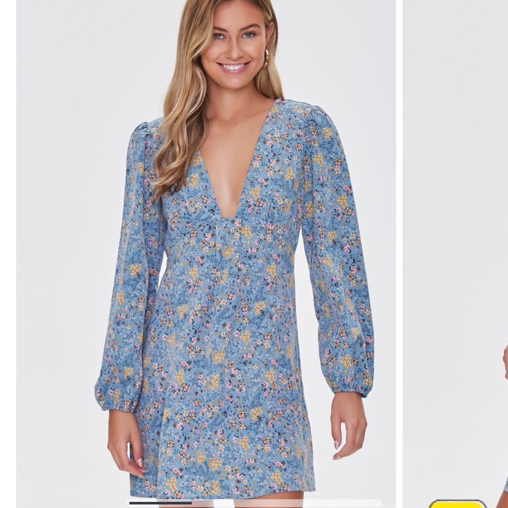 Floral print dress NWT